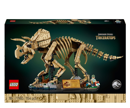 Klocki LEGO® LEGO JURASSIC WORLD 77985 Szkielety dinozaurów: triceratops